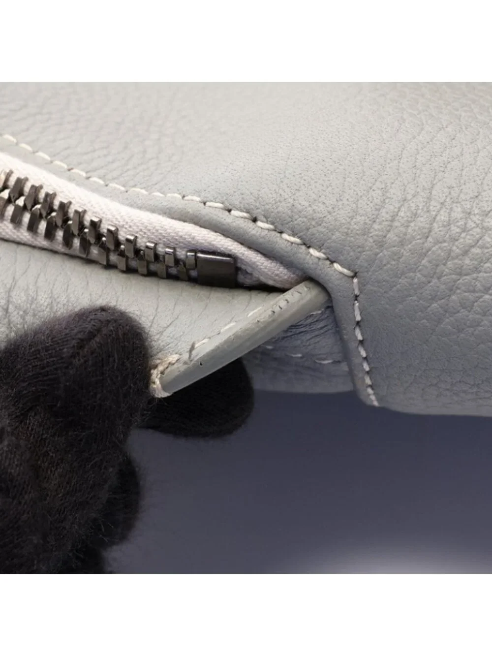 Dior Backpack Rider Gray White Leather